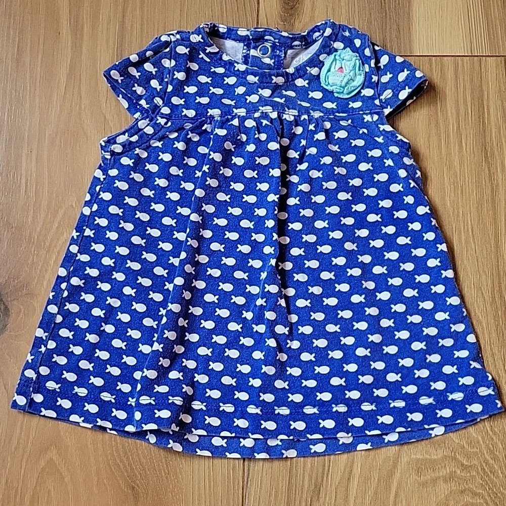 *3/$15* Child of Mine by Carter's 0-3M Baby Girl 2pc Set Blue Top & Shor…